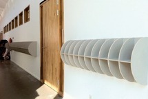GARDEROBE - KAPSTOK - WAND - ROND - 10 HAKEN - MULTIPLEX