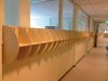 GARDEROBE - KAPSTOK - WAND - ROND - 2 HAKEN - MELAMINE