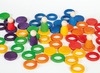 Open-ended - Grapat Coins - schijfjes - hout - set van 72 assorti