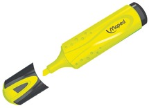 Stiften - markeerstiften - Maped Fluo'Peps - geel - per stuk