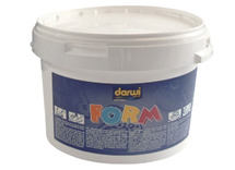 Gips - gietpoeder - Darwi - Form - wit - 3 kg - per stuk