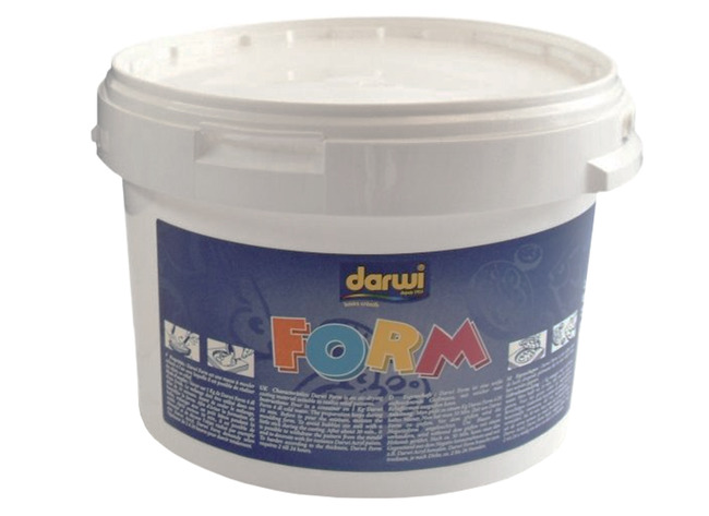 Gips - gietpoeder - Darwi Form - 3 kg - wit - per stuk