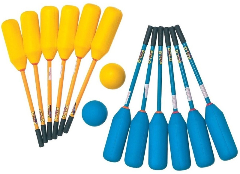 Vesting De Alpen rechtbank Balspellen - bewegen - Supersoft - polo - sticks en ballen - per spel -  Baert