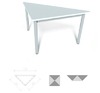 TAFEL - DRIEHOEK - 80 X 80 X 113 CM