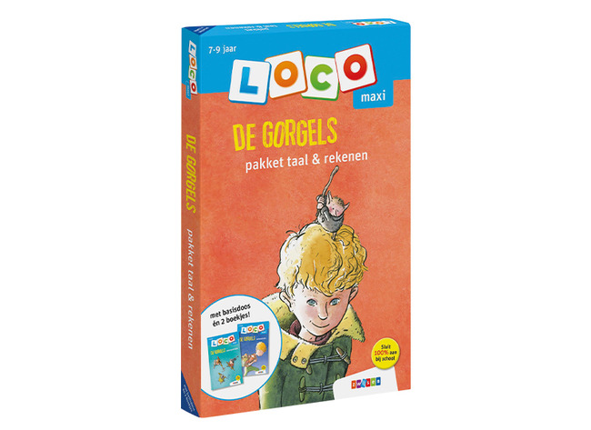 Spel - taalspel - Loco Maxi De Gorgels taalpakket - basisdoos met oefenboekjes - zelfcontrole - per stuk