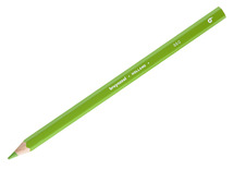Potloden - kleurpotloden - Bruynzeel Mega - zeshoekig - dik - etui - lichtgroen - set van 10