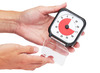 Timer - Time Timer - biepgeluid - pocket - 7,5 x 7,5 cm - per stuk