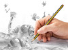 Potloden - grafietpotloden - Staedtler Noris - HB - driehoekig - etui - set van 12