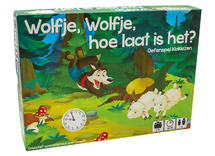 Spel - bordspel - Tijdlezen - Level 21 - Wolfje hoe laat is het? - kloklezen - per spel