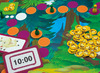 Spel - bordspel - Tijdlezen - Level 21 - Wolfje hoe laat is het? - kloklezen - per spel
