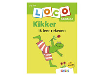 Boek - Loco Bambino Kikker ik leer rekenen - oefenboekje voor basisdoos - zelfcontrole - per stuk