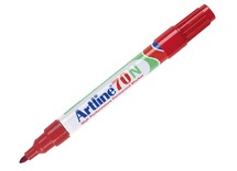Stiften - alcoholstiften - Artline 70 - rond - rood - per stuk
