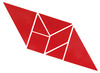 Kleur en vorm - tangram - met kistje - set van 28 assorti