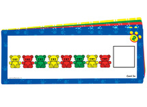 Sorteren - Learning Resources Three Bear Family Pattern Cards - sorteerbeertjes - opdrachtkaarten voor NM1468 - set van 16 assorti