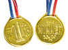 Geschenkjes - gouden medailles - set van 6