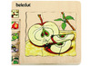 Lagenpuzzel - Beleduc - de appel - hout - per stuk