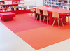 Tapijt - vierkant - 200 x 200 cm - met festonrand - per stuk