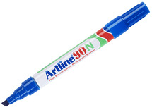 Stiften - alcoholstiften - Artline 90 - schuin - blauw - per stuk