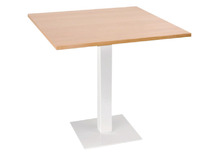 TAFEL - CENTRALE VOET - VIERKANT - 60 X 60 CM