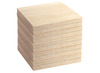 Hout - Balsa-hout - zacht - 10 x 10 cm - set van 10