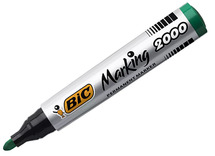 Stiften - alcoholstiften - BIC ECOlutions Marking 2000 - rond - groen - per stuk