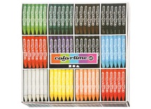 Waskrijt - Colortime - dik - voordeelpakket - set van 288 assorti