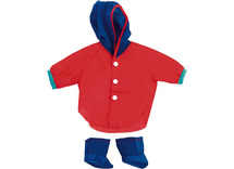 Poppen - kleding - Miniland - allerlei - 40 cm - regenkledij - per set