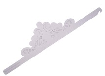 Kronen - verjaardag - tiara's - wit - set van 8
