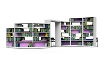 KAST - CUBE - ZITKUSSEN VOOR ZITBANK 3-VAK