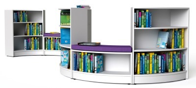 Kast - Cube - Zitkussen Voor Zitbank 2-Vak - zitkussen lichtblauw (java ) - per stuk