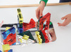 Speelblokken - tickit Colour Crystal Block Set - kunststof - transparant - gekleurd - voor lichtbord - set van 25 assorti