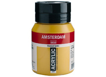 Verf - acrylverf - Amsterdam - 500 ml - gele oker - per stuk