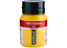Verf - acrylverf - Amsterdam - 500 ml - azogeel donker - per stuk