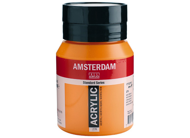 Verf - acrylverf - Amsterdam - 500 ml - azo-oranje - per stuk