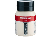 Verf - acrylverf - Amsterdam - 500 ml - titaanbuff licht - per stuk