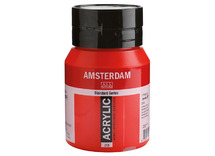 Verf - acrylverf - Amsterdam - 500 ml - pyrrolerood - per stuk