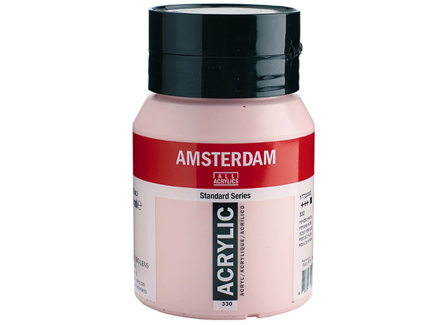 Verf - acrylverf - Amsterdam - 500 ml - perzischroze - per stuk
