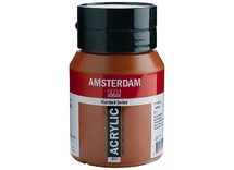 Verf - acrylverf - Amsterdam - 500 ml - sienna gebrand - per stuk