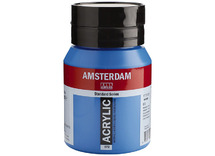 Verf - acrylverf - Amsterdam - 500 ml - primaircyaan - per stuk