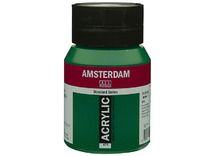 Verf - acrylverf - Amsterdam - 500 ml - phtalogroen - per stuk