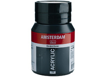 Verf - acrylverf - Amsterdam - 500 ml - oxydzwart - per stuk