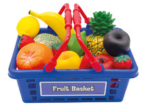 Speelgoed - imitatievoeding - Lakeshore Learning - fruitmand - per set