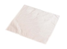 Zakdoek - textiel - blanco - per stuk