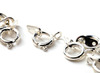 Sleutelhangers - armbanden - sluitingen - set van 10