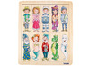 Puzzel - Match&Mix Fantasie  - hout - per stuk