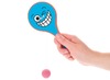 Cadeautje - mini racketje met bal - set van 5 assorti