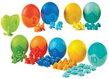 Spel - sorteerspel - Learning Resources Counting Dino-Sorters Maths Activity Set - dinosaurus eieren - per spel