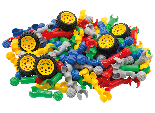 Bouwset - vormen - Zoob - set van 160 assorti