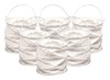 Lantaarn - klein - papier - blanco - set van 6