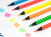 Potloden - kleurpotloden - Milan Fluo - driehoekig - dun - etui - set van 6